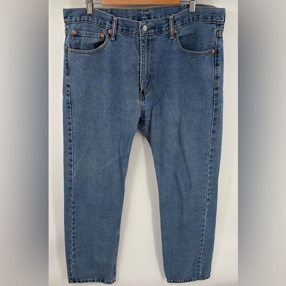 Levi’s 505 men’s vintage wash straight leg jean rodeo western size 38x32